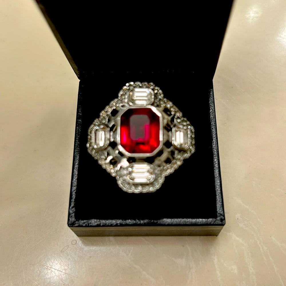 Swarovski Ruby Red Ring